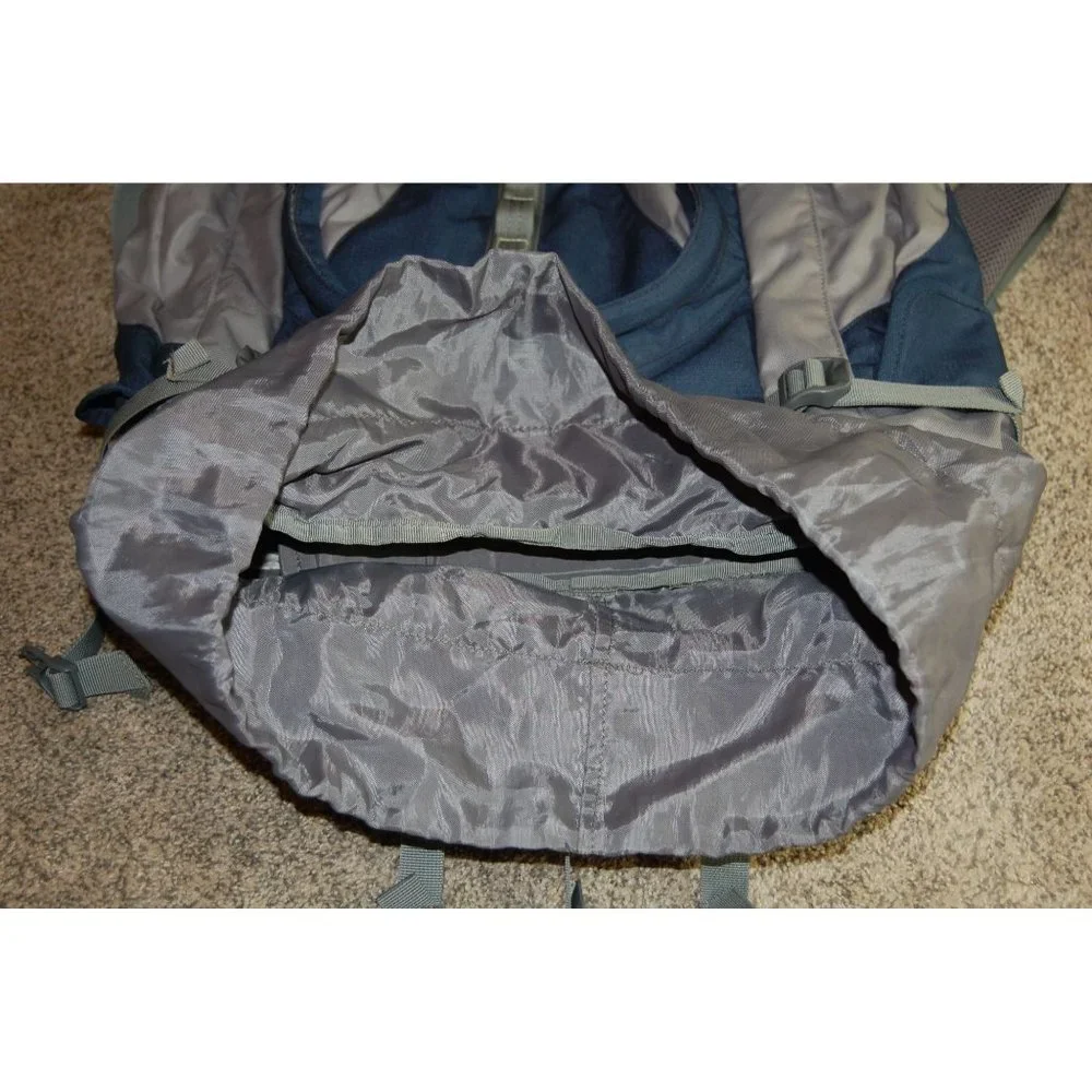 Kelty Moraine 3600 Hiking Internal Frame Backpack Gray Blue Excellent Condition